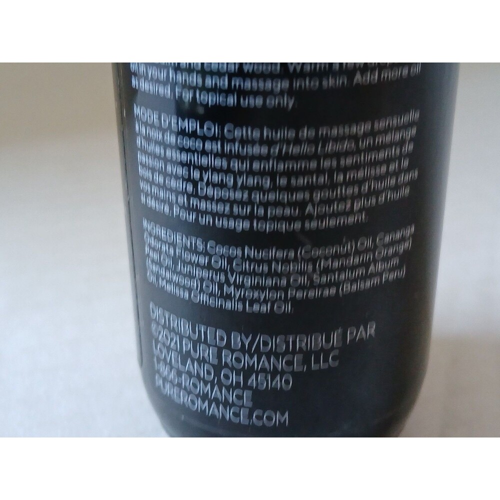 Pure Romance Massage Oil Infused W/Hello Libido 2 Fl Oz Sealed Discontinued - Picture 7 of 12